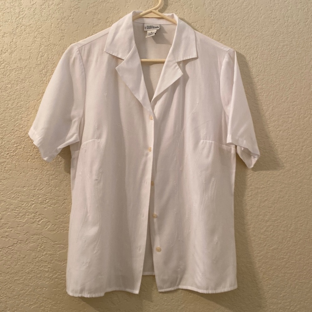 Modern Essentials White Blouse, M